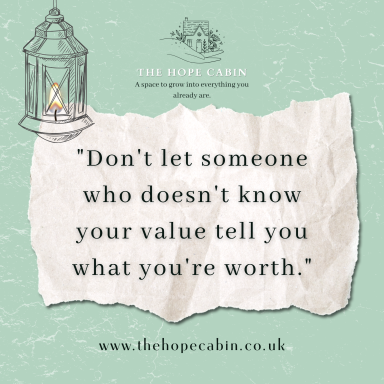 A quote about self worth