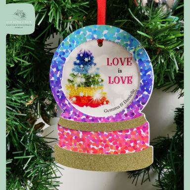 Love is Love bauble